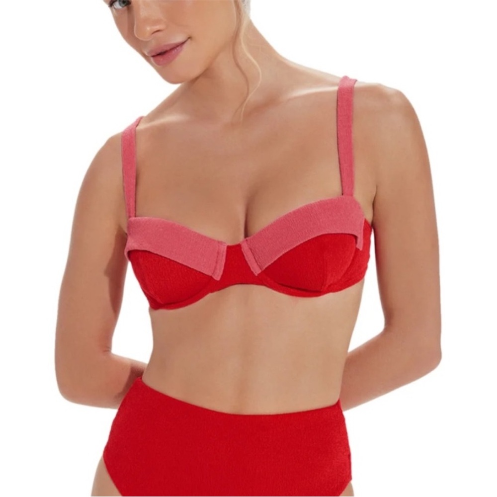 VIX Pink Jade Bikini Top